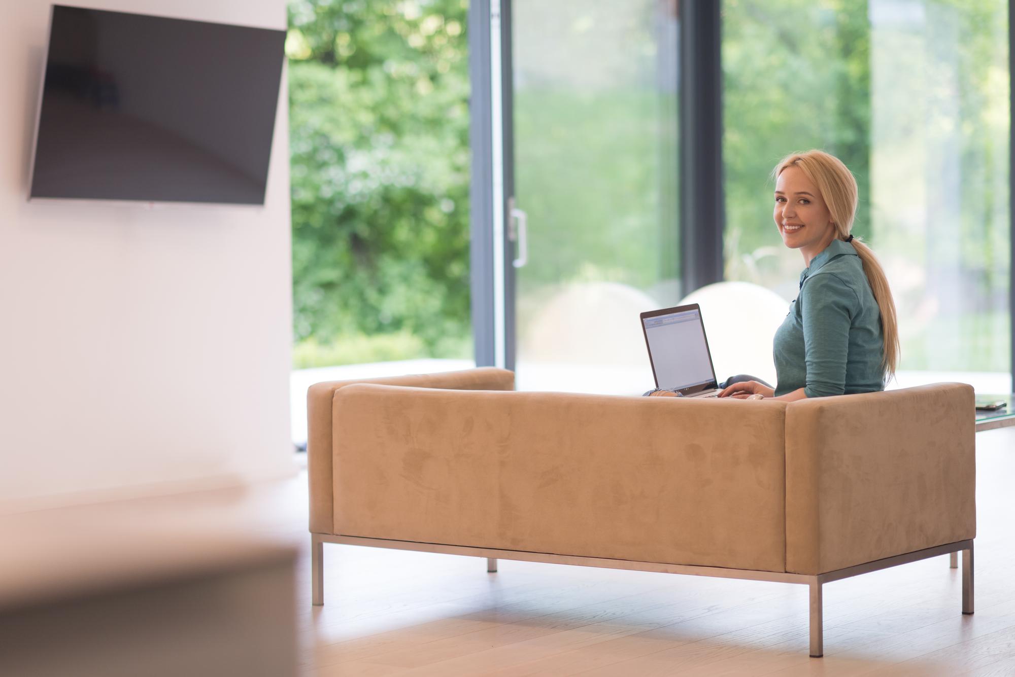front desk office with meeting table